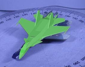 test image superimposed