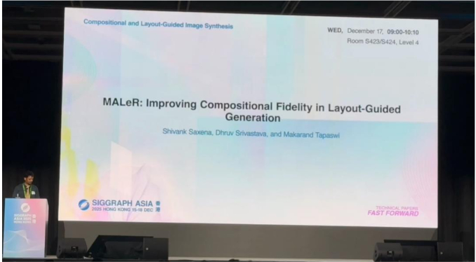 Presentation at SIGGRAPH